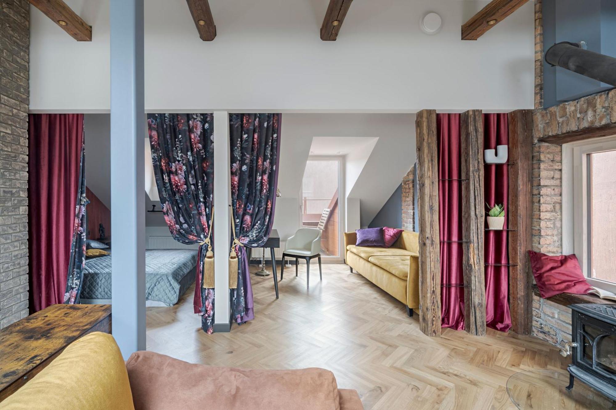 Cozy Penthouse Apartment Vilnius Exterior photo